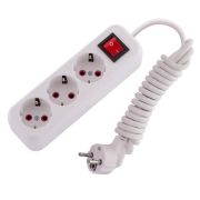 Удлинитель LEZARD 3гн 2м с/з 16А (ПВС 3*1) с выкл.