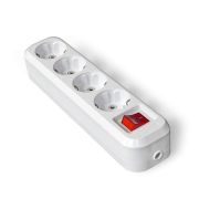 Колодка Универсал S-304 4гн с/з 16А с выкл.