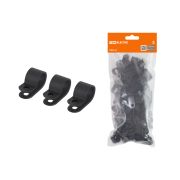 Скоба СКН-9 черный (уп.100шт) ТДМ