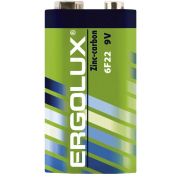 Батарейка 6F22/9V Ergolux