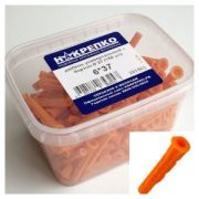 Дюбель с бортом 6*37 (150шт) НАКРЕПКО
