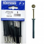 Дюбель-гвоздь потайной 6*60 (10шт) НАКРЕПКО