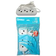 Удлинитель ОБИХОД 3гн 7м 6А (ШВВП)