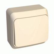 Выключатель ОУ 1-кл Этюд BA10-001K крем