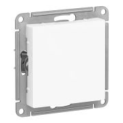 Переключатель СУ 1-кл Атлас (мех.) проходн. белый (161)