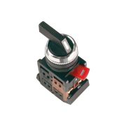 Переключатель ALC-22 черный с длин. рукояткой 2 фикс. пол. I-O-II 1з+1р ИЭК