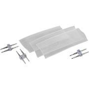 Коннектор гибкий неон сеч 8х16 (с терм./пленкой) General