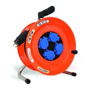 Удлинитель ВЕМ-259 4гн 50м с/з 16А (КГ 3х1,5) IP44 катушка