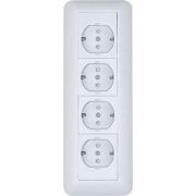 Розетка ОУ 4-м Прима з/ш 16А РА16-411М-б