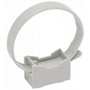 Держатель хомутный для труб со стяжкой CFF1 d16-32 сер.