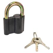 Замок навесной СТАНДАРТ AL-760 черный