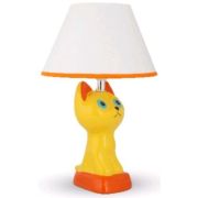 Светильник настольный Camelion KD-566 C07 40W E14 Котенок Желтый