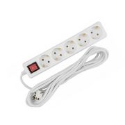 Удлинитель General 5гн 5м с/з 16А (ПВС 3*1) с выкл.