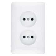 Розетка СУ 2-м Хит б/з РС16-235 белый