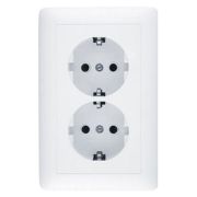 Розетка СУ 2-м Хит с/з РС16-236 белый