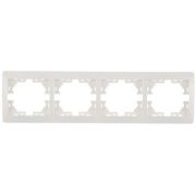 Рамка 4-м Мира горизонтальная белый