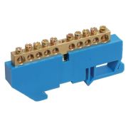 Шина N «ноль» на DIN-изол ШНИ-6х9-10-Д-С ИЭК