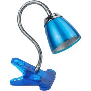 Светильник настольный Navigator NDF-C006-6W-4K прищепка синий