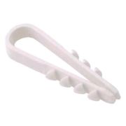 Дюбель-хомут 5х10 круглый белый (уп.50шт) EKF
