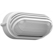 Светильник 60W овал белый ресничка НПП 1407 Е27 IP54 Navigator