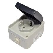 Розетка ОУ 1-м ФОРС с/з IP54 РСб20-3-ФСр