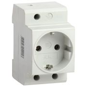 Розетка РАр10-3-ОП с/з на DIN-рейку ИЭК