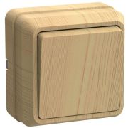 Выключатель ОУ1 10А ОКТАВА ВС20-1-0-ОС (сосна)