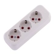 Колодка Lezard 3гн с/з 16А