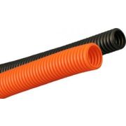 Труба гофр. ПНД d25 (75м) Uplast черная