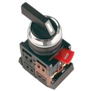 Переключатель АLС-22 2 фикс. полож. I-O 1НО+1НЗ черн. GENERICA BSW10-ALC-2-K02