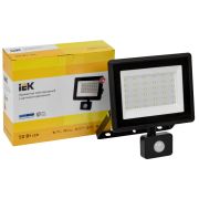 Прожектор СДО 06-50Д 6500K IP65 с д/д черный