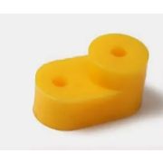 Изолятор угловой для «0» шины желтый ИЭК
