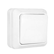 Выключатель ОУ-1кл Олимп белый