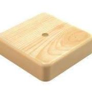 Коробка распред. ОУ Uplast 75х75х25мм IP42 под к/к сосна