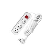 Удлинитель Универсал S-303 3гн 2м с/з 16А (ПВС 3х1) с выкл.