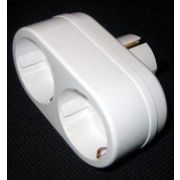 Разветвитель Toker 2Т2 2гн с/з 16А