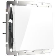 Выключатель СУ 1-кл Веркель (мех.) проходной белый W1112001