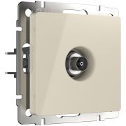 Розетка СУ 1-м Веркель (мех.) ТВ оконечная слоновая кость W1183003