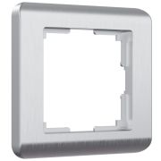Рамка 1-м Веркель серебряный WL12-Frame-01
