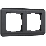 Рамка 2-м Веркель графит W0022104