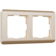 Рамка 2-м Веркель шампань WL12-Frame-02 W0022111