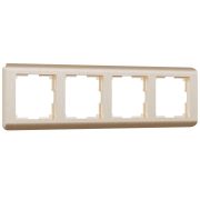 Рамка 4-м Веркель шампань WL12-Frame-04 W0042111