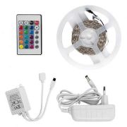 Комплект General б/п+Лента+Пульт 12V 7.2W/m 30led/m IP20 RGB (5м)