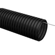 Труба гофр. ПНД d40 (уп.15м) черная ИЭК