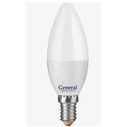 Лампа E14 12W 6500K C37 свеча General