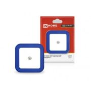 Ночник IN HOME NLE 03-SB-DS с датч. КВАДРАТ синий