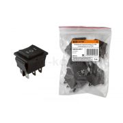 Выкл-кнопка ТДМ YL-206 10А 3 полож. черный