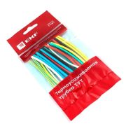 Трубка ТУТ 4/2мм (набор 7цв. по 3шт) EKF