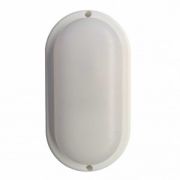 Светильник ЖКХ НПП 12W 6500K «Банник» IP65 овал белый LEEK