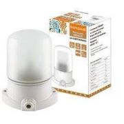 Светильник ТДМ Народный НПБ 400-П 60W IP54 д/сауны прямой поликарб.
